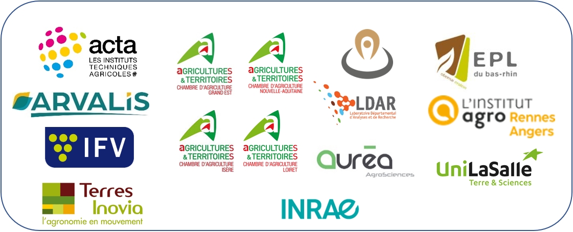logos des partenaires du projet